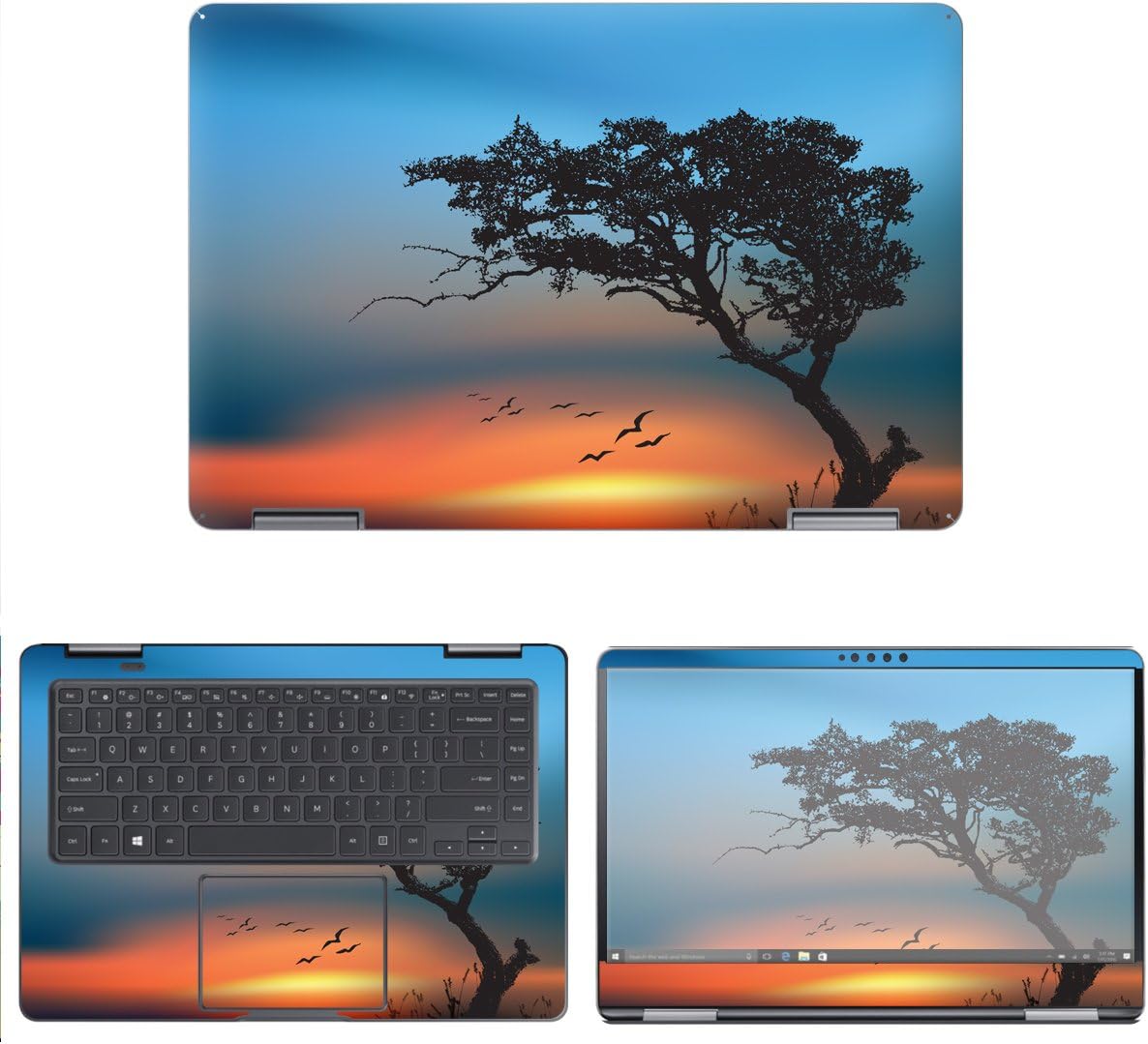 Decalrus - Protective Decal Sunset Skin Sticker for Samsung Notebook 9 Pro 15 NP940X5M (15.6" Screen) case Cover wrap SAntbk9pro15_np940x5m-59