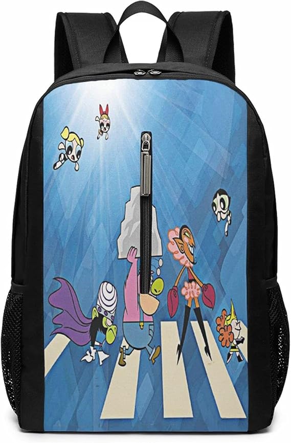 Amazon Co Jp パワーパフガールズ キャラ イラスト リュック 大容量 メンズ バックパック ビジネスリュック リュックサック 15 6インチ Pc リュック 多機能 生活防水 耐衝撃 収納 キャンプ 旅行 通勤 通学 出張 登山 防災 男女兼用 人気 シューズ バッグ