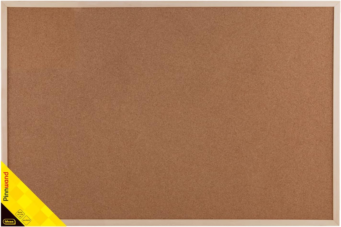 Creative Home Lavagna Per Gesso E Bacheca In Sughero 60 X 40 Cm | Cornice Di Legno Spessa Gesso Spugna E Puntine Per Ristorante Scuola Casa 89287907