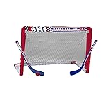 Franklin Sports NHL Montreal Canadiens Mini Hockey Set - Kids Indoor Knee Hockey Goal, Ball, + 2 Mini Stick Combo Set - Youth NHL Team Indoor Toy Sets - Ages 3+