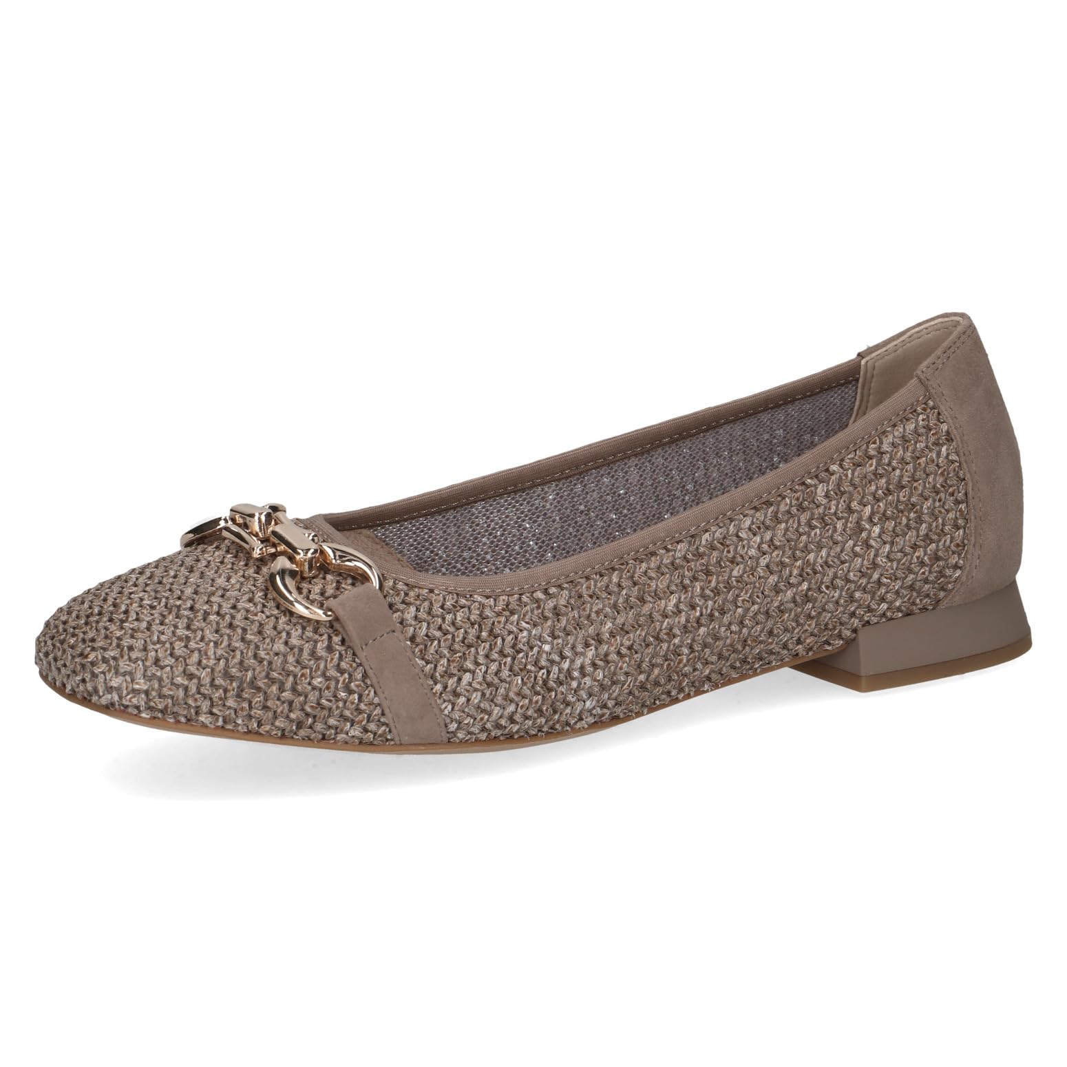 CAPRICE Women's Ballerinas with Heel, Brown (MUD Comb), 5 UK