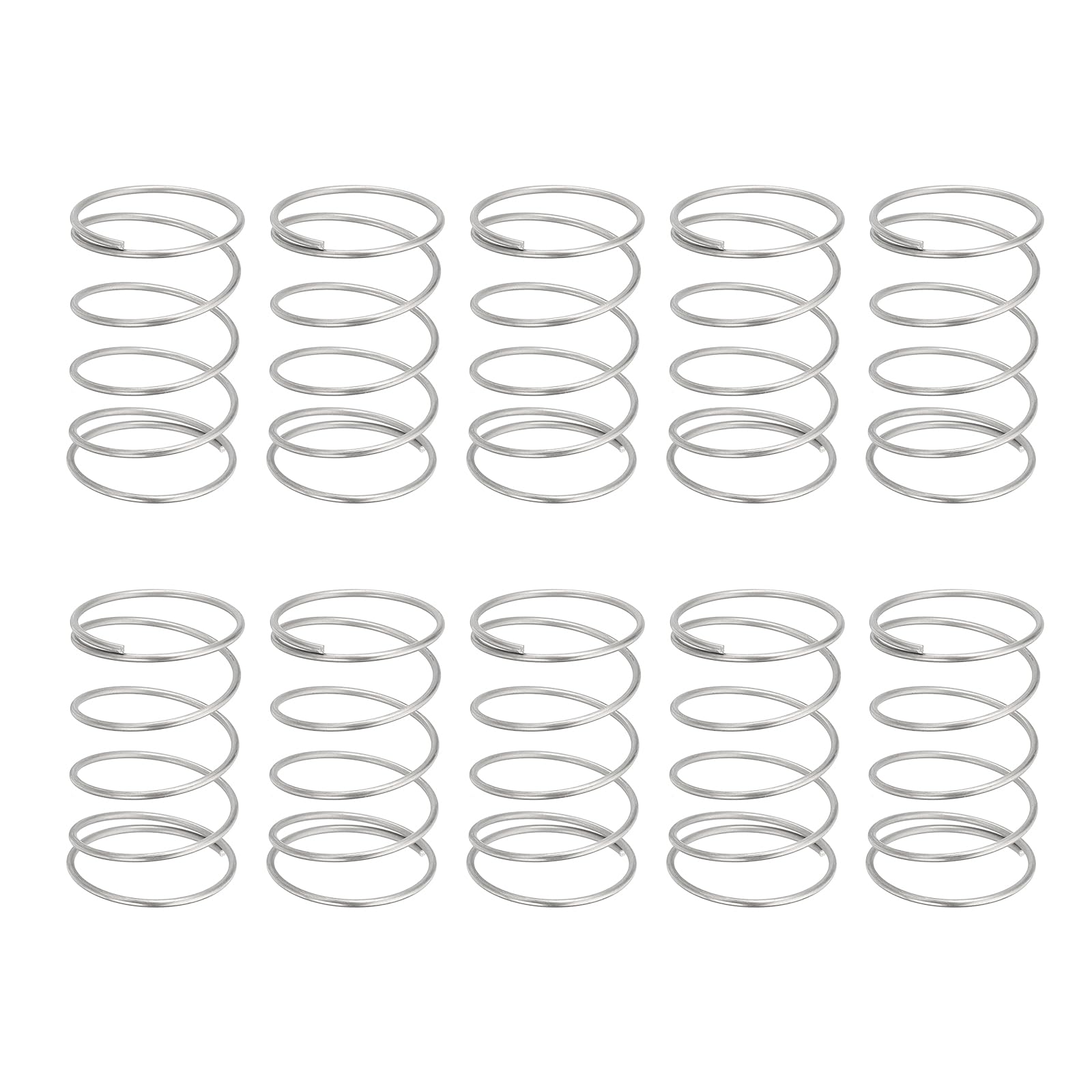uxcell 10Pcs Compression Spring 0.8mm Wire Diameter x 10mm OD x 20mm Long — Amazon image 24
