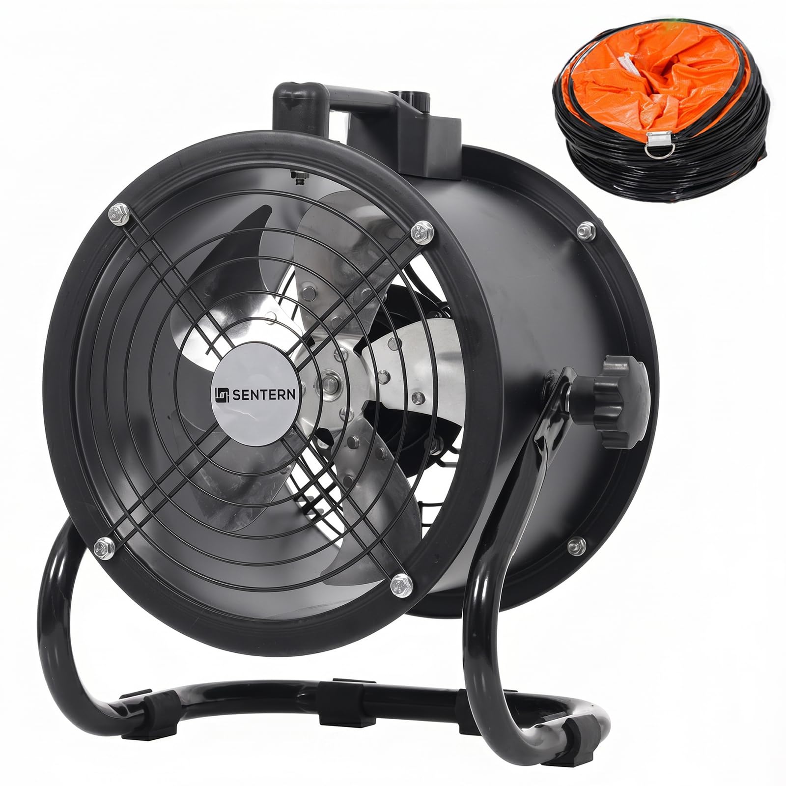 送風機 強力 排気シャフトホース付き 風量2100m³/h 送排気口径254mm Amazon.co.jp: Kennkari 業務用送風機 ダクトファン 工業用扇風機 風量