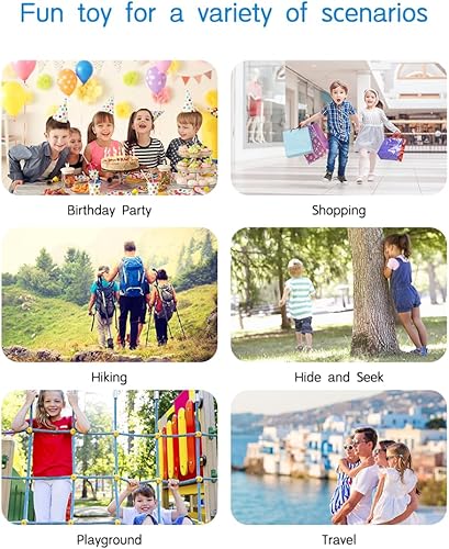 Miniatura 6 de Walkie Talkies para niños, juguetes para niñas de 8 a 10 años, 3 millas de alcance, walkie talkies para acampar, al aire libre, regalos para niñas