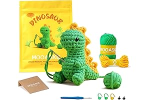 Mooaske Crochet Kit: An Ultimate Beginner's Guide to Crocheting