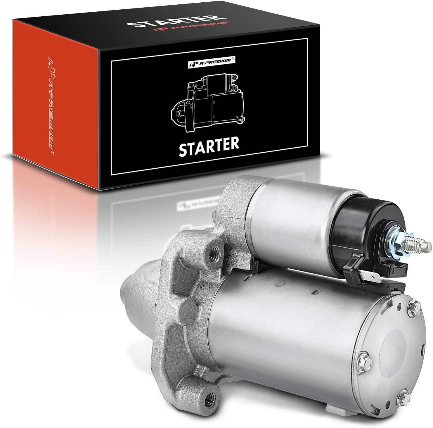 A-Premium Starter Motor Compatible with Chrysler 300 & Dodge Challenger Charger 11-16, Durango 11-15 & Jeep Grand Cherokee 13-15 & Ram 1500 13-14, 3.6L, 12V 1.3KW 9-Teeth Clockwise, Replace# 4801852AB