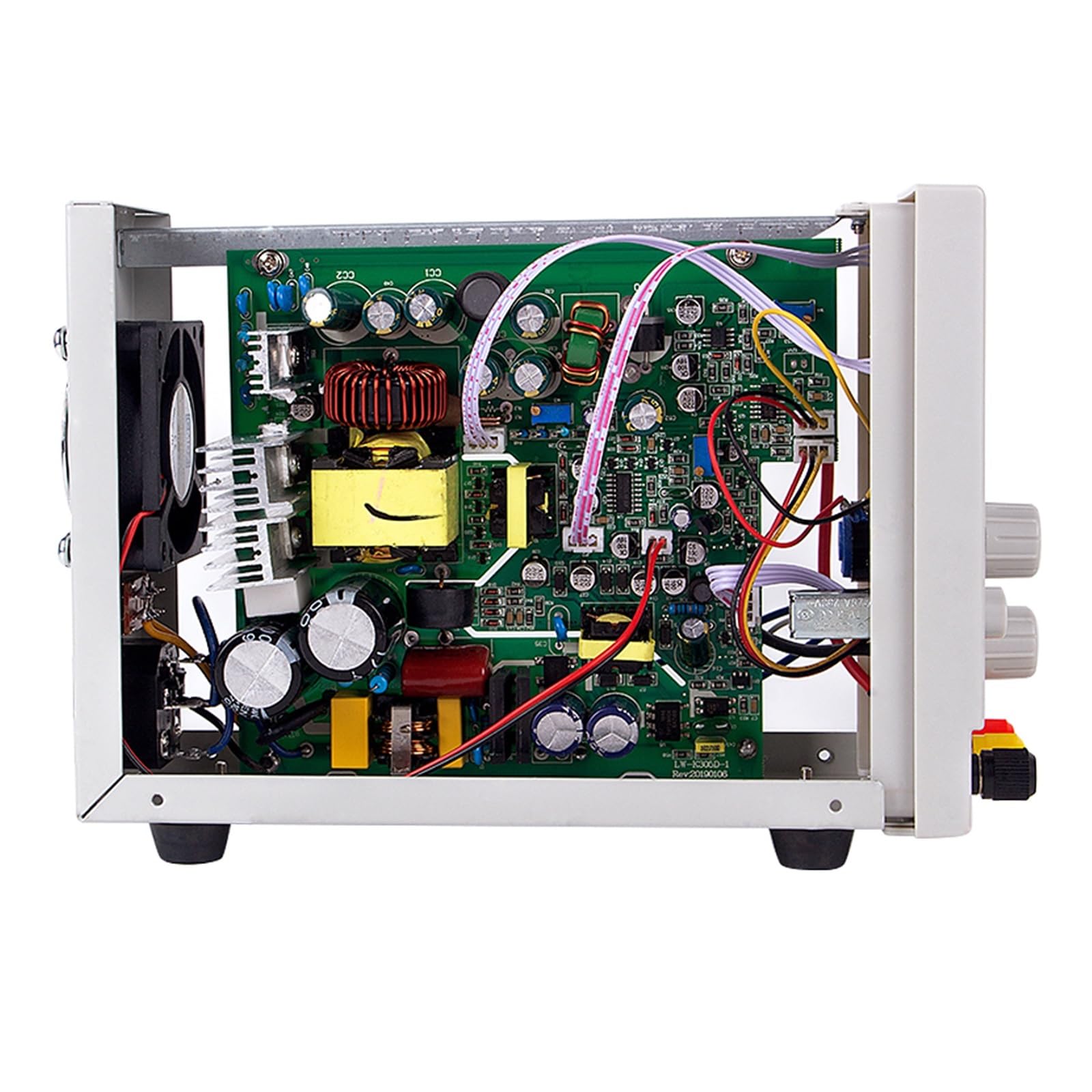 Miniaturowy zasilacz prądu stałego, regulowany, 4-cyfrowy wyświetlacz, przełączający laboratoryjny regulator napięcia, stabilizator(K305D 30V/5A)