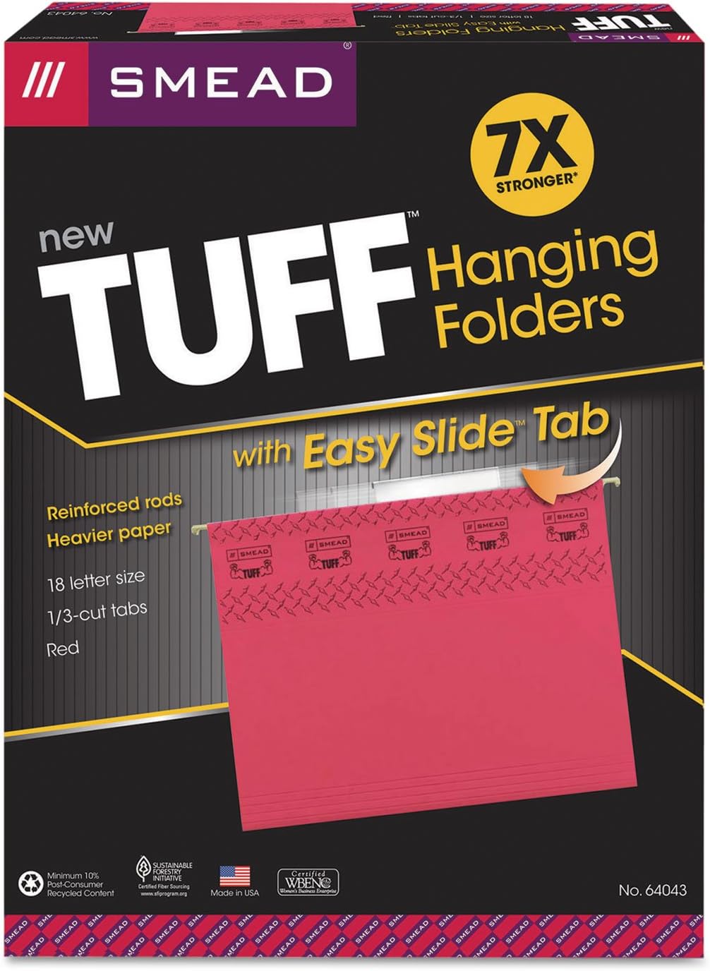 SMD64043 - TUFF Hanging Folder with Easy Slide Tab