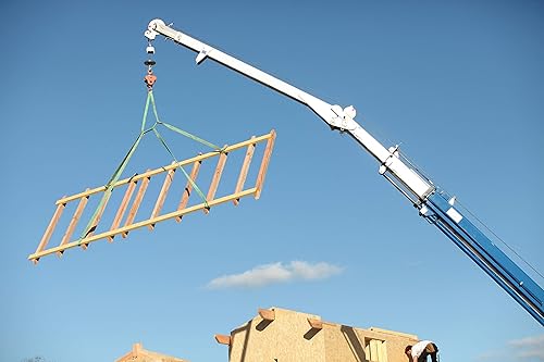 Miniatura 6 de Everest C1150 - Eslinga sin fin de 1 pulgada x 3 pies, eslinga de elevación, eslinga plana sin fin, correa amarilla de 3200 libras, correa para