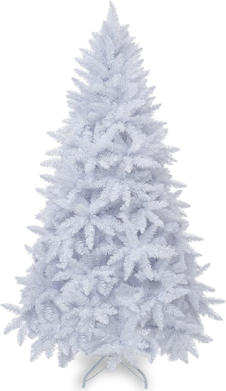Soulty Artificial White Christmas Tree 6ft Unlit Premium