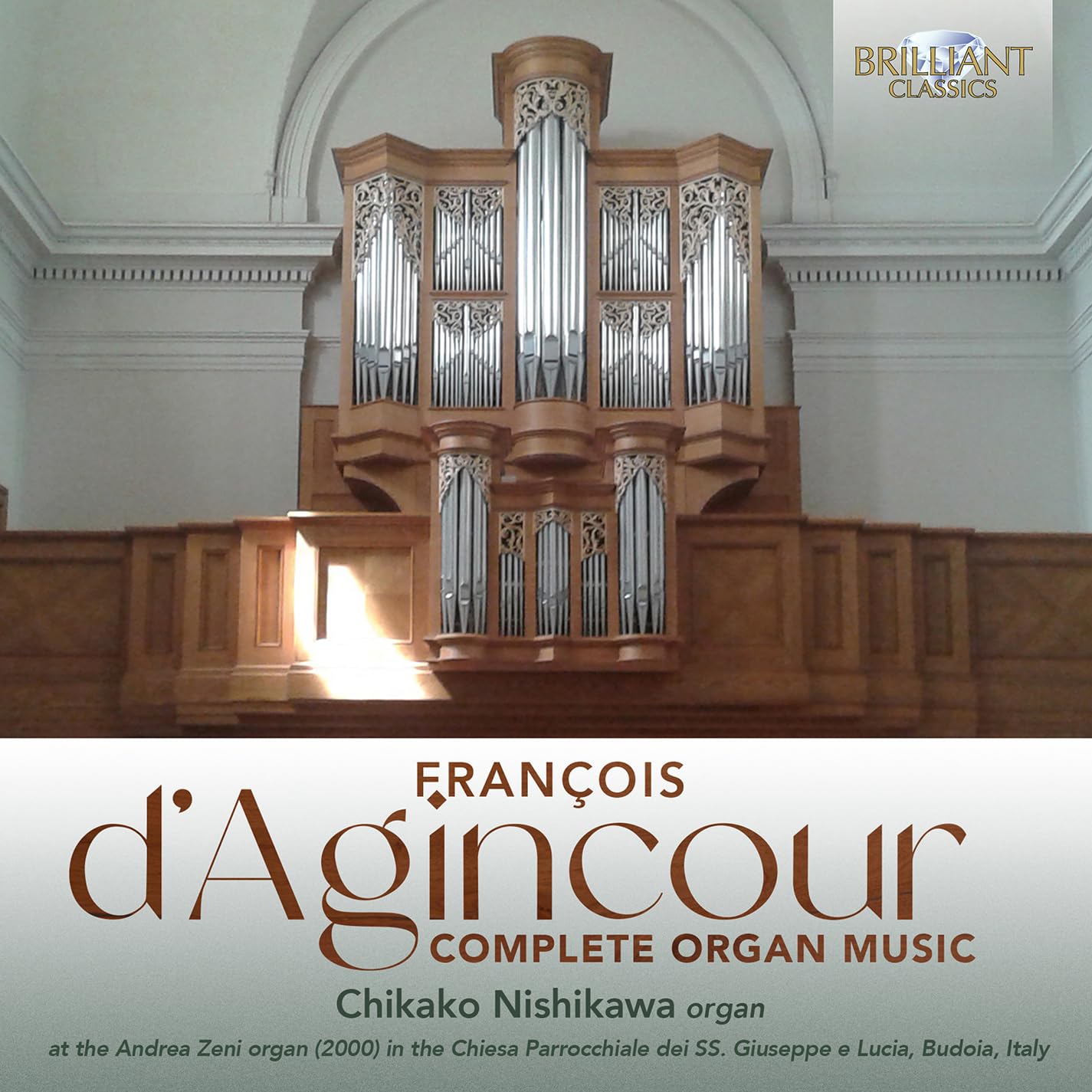 97011 Chikako Nishikawa D'agincour: Complete Organ Music CD 97011 NEW