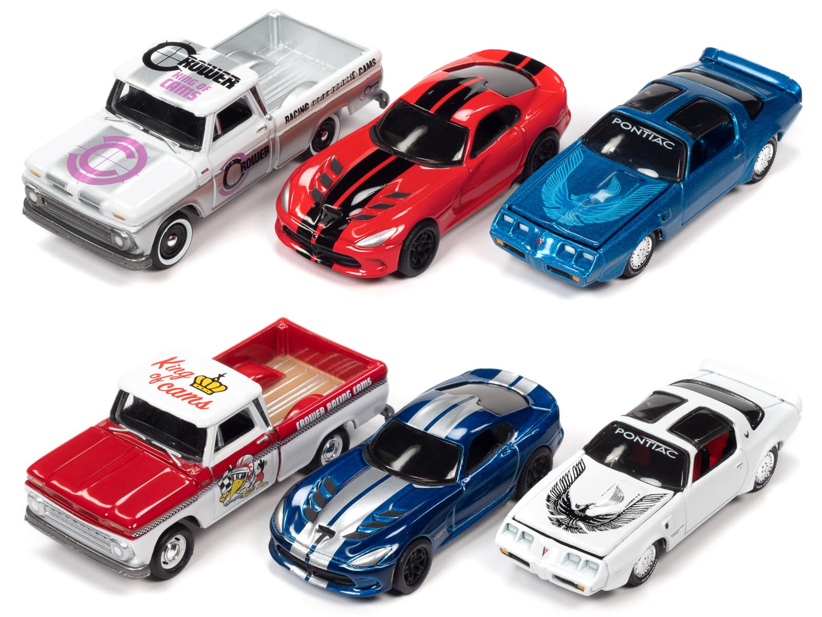 Amazon.com: Johnny Lightning Collector's Tin 2023 Set of 6 Cars