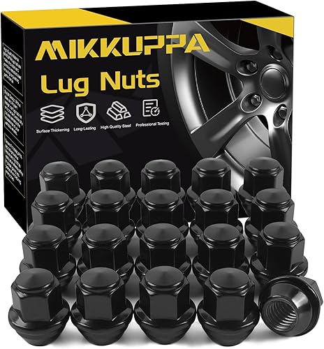 Miniatura 9 de MIKKUPPA Tuercas de llanta OEM M14x1.5  Reemplazo para Ford F250 F350 2017-2023, 1316 pulgadas de 0.827 in, hexagonales, de extremo cerrado, color