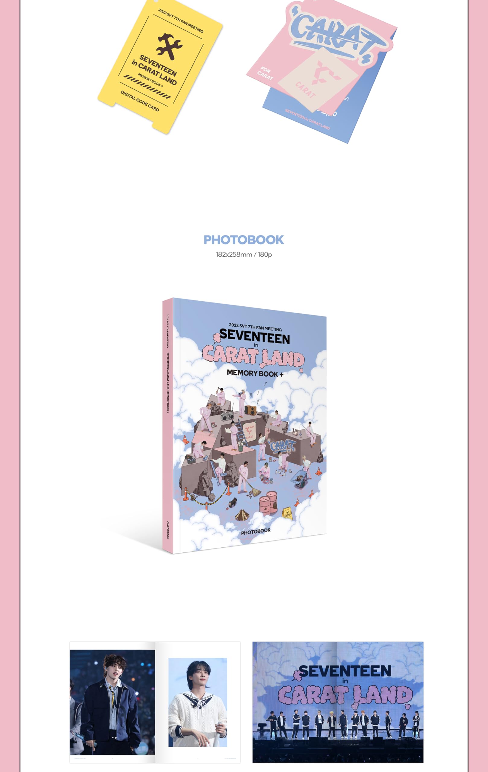 Amazon.com: DREAMUS Seventeen 2023 SVT 7th Fan Meeting Seventeen
