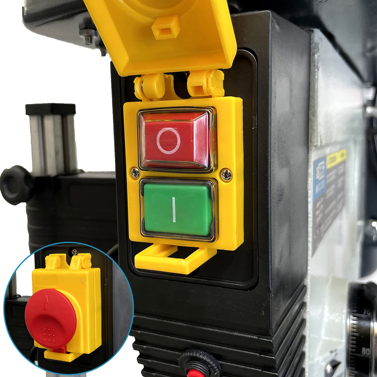Trapano a colonna con trasmissione a cinghia 32mm 220V/1Ph -ENG PRO MA TC C32A