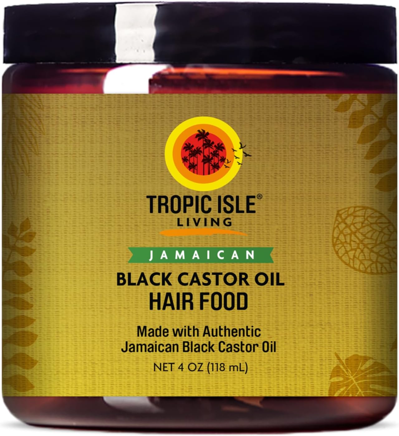 Jamaican Black Castor Oil Hair Food 118ml | Gives Hydration and Moisturizing, Add Shine with Shea Butter, Strong Hair Roots and Scalp, Promote Hair Growth with Jamaican Black Castor Oil
