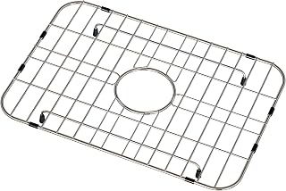 Frsmvati Stainless Steel Sink Grid 18x12.5 Inch Centered Drain Protector - Rust-Resistant for Kitchen Sinks