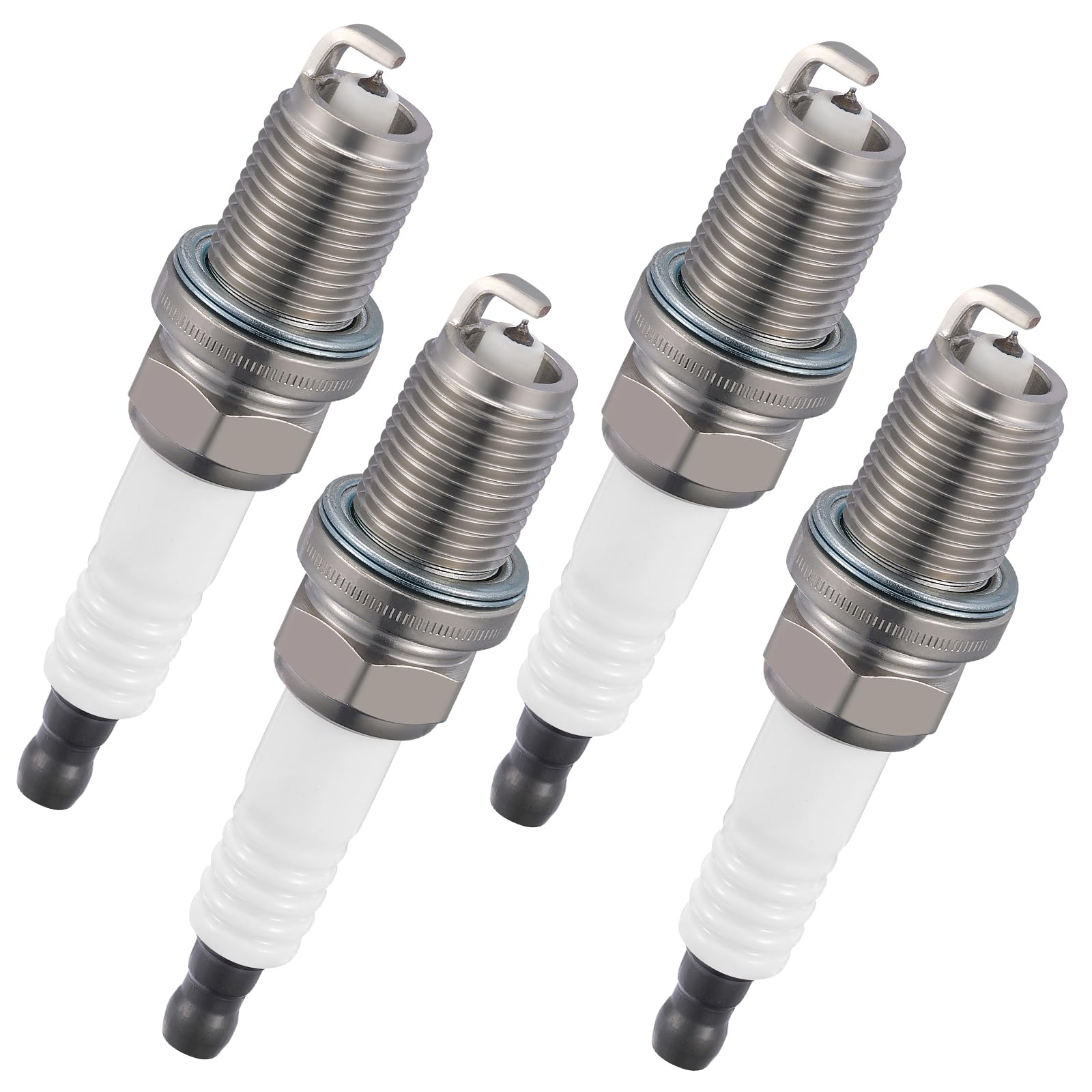 BDFHYK 6341 Iridium Spark Plugs Compatible with Toyota compatible with Bentley for Dodge for Mercedes-Benz for Saturn 2.0L 2.4L 3.0L L4 L6 V6 Replacement for BKR5EIX Set of 4