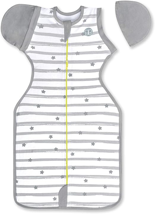 bblüv Sleëp Transition Zipper Swaddle Sack With Removable Sleeves