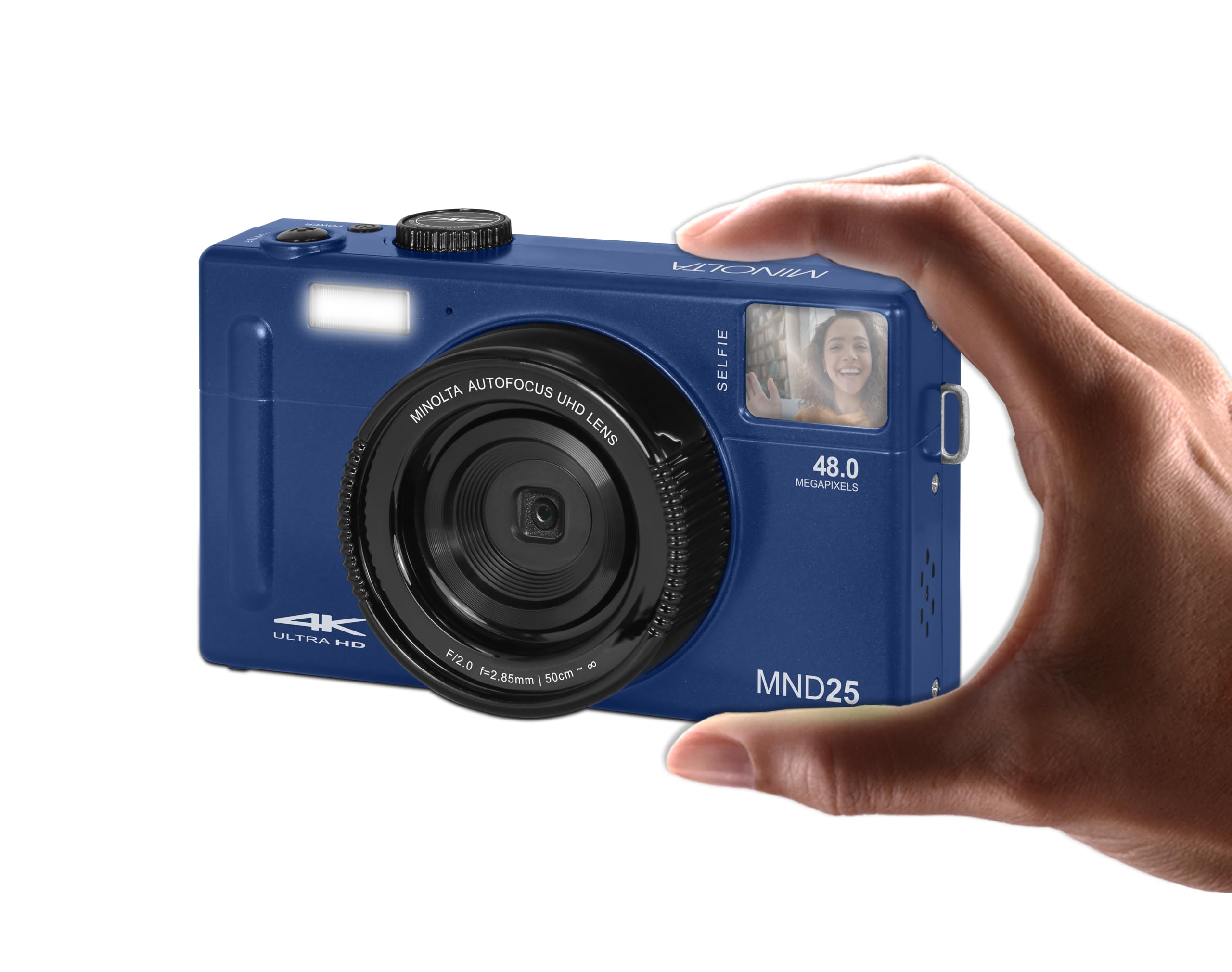 Amazon.com : Minolta 48MP Autofocus Digital Camera with Selfie