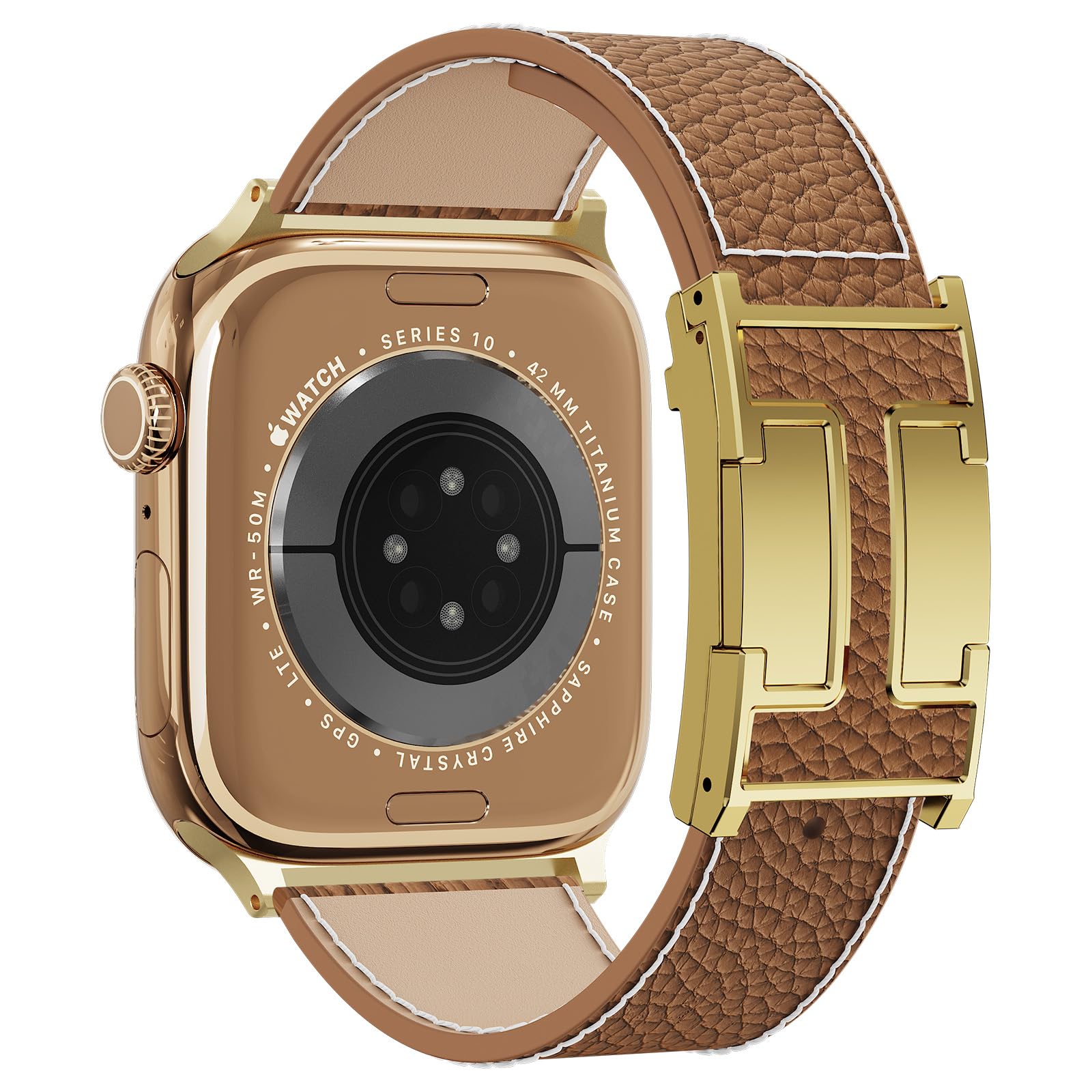 Brown+Gold Buckle