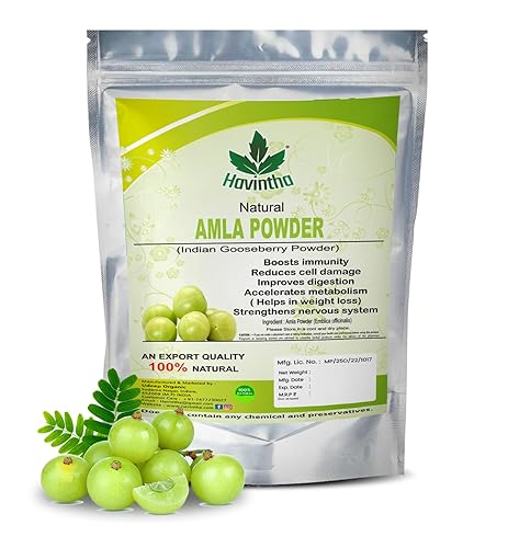 Miniatura 2 de Havintha Amla Reetha Shikakai - Polvo para el cabello, 8.01 oz (paquete de 3)