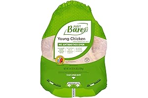 Just Bare® Antibiotic Free Natural Fresh Air Chilled Whole Chicken