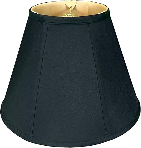 Royal Designs, Inc. BSO-707-12BLK Deep Empire - Pantalla para lámpara, color negro