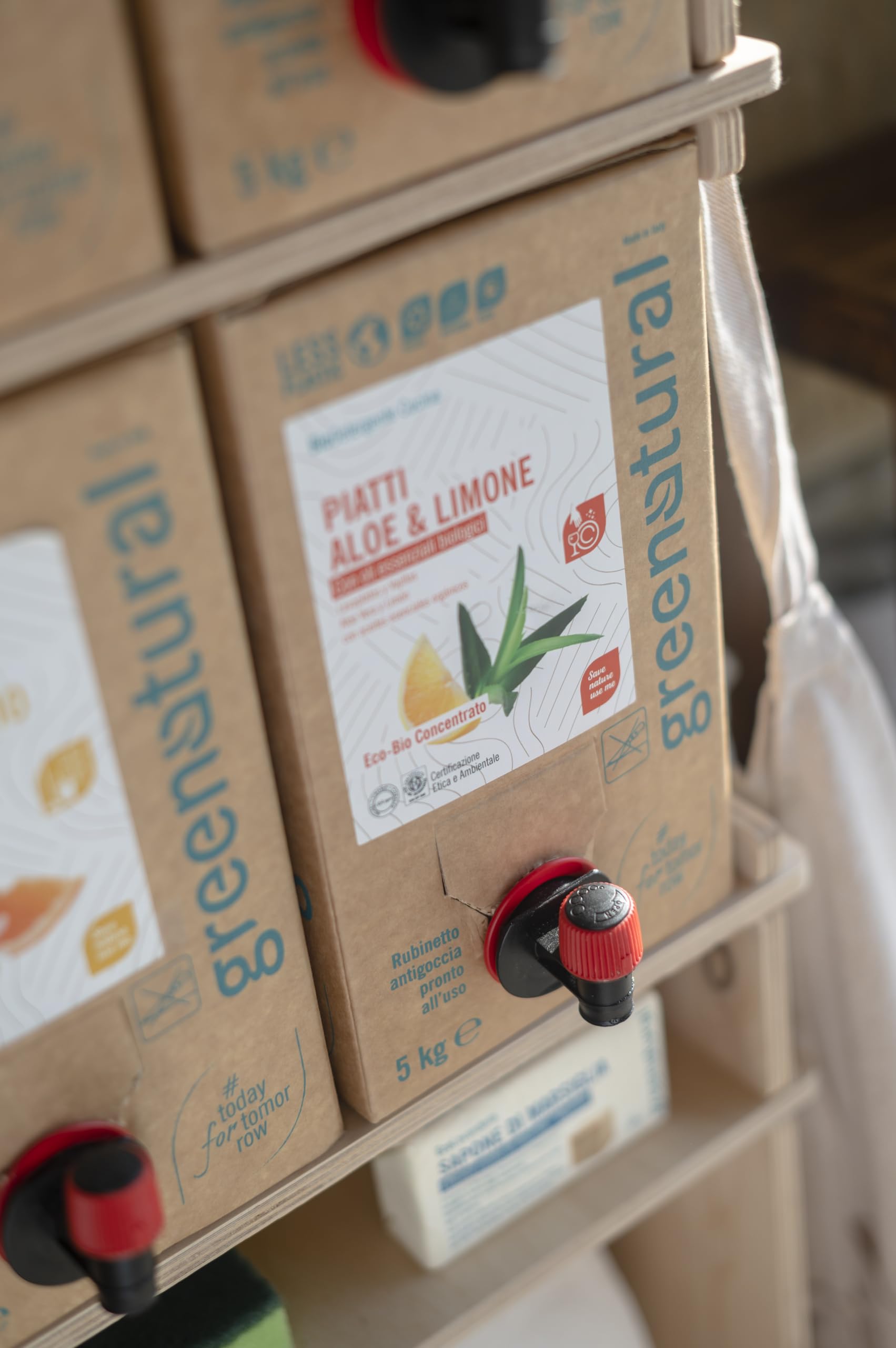 GREENATURAL BAG 10 Kg Bucato LAVANDA - ecobio