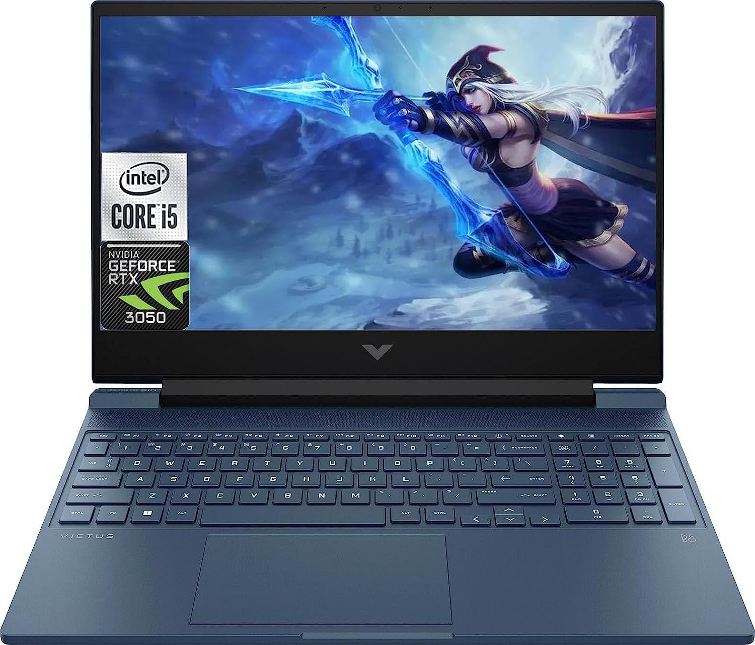 HP - Victus 15.6" 144Hz Full HD Gaming Laptop - Intel Core i5 - 8GB Memory - NVIDIA GeForce RTX 3050 - 512GB SSD