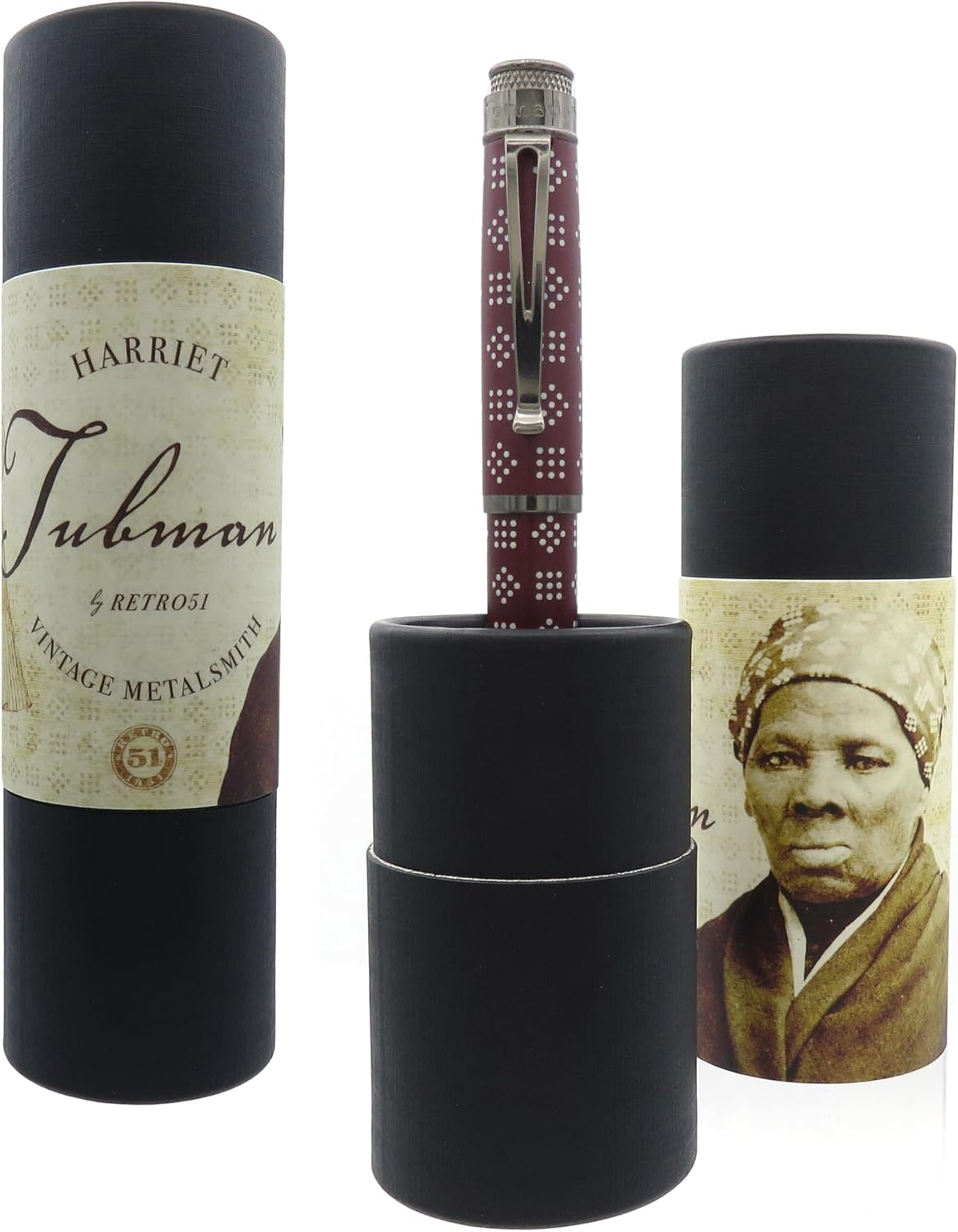 Retro 51 Tornado™ Fountain Pen - Harriet Tubman, Extra Fine Nib
