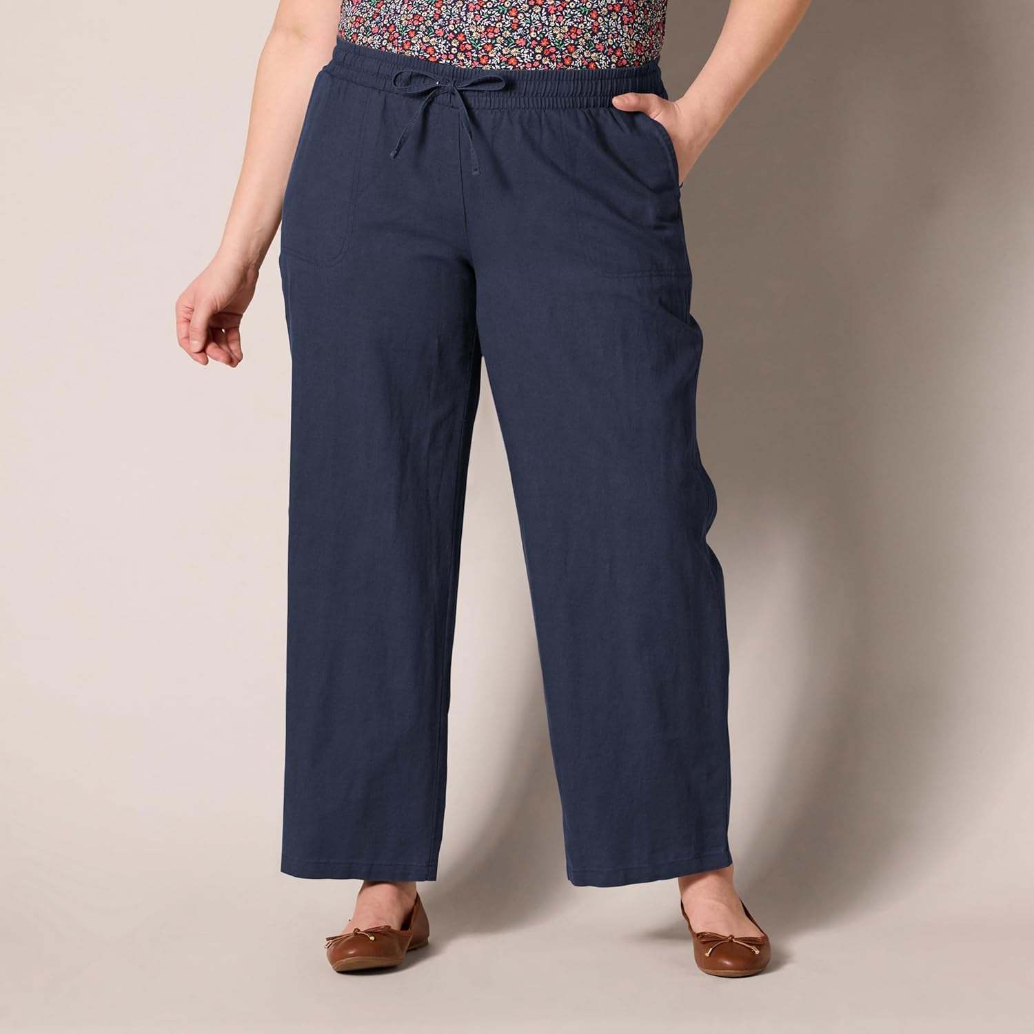 Amazon Essentials Women's Linen Blend Drawstring - Image 6