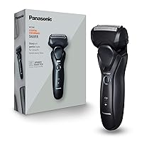 Panasonic ES-RT37-K503 Rasoio Uomo Wet&Dry a 3 Lame per un Taglio Rapido e Preciso