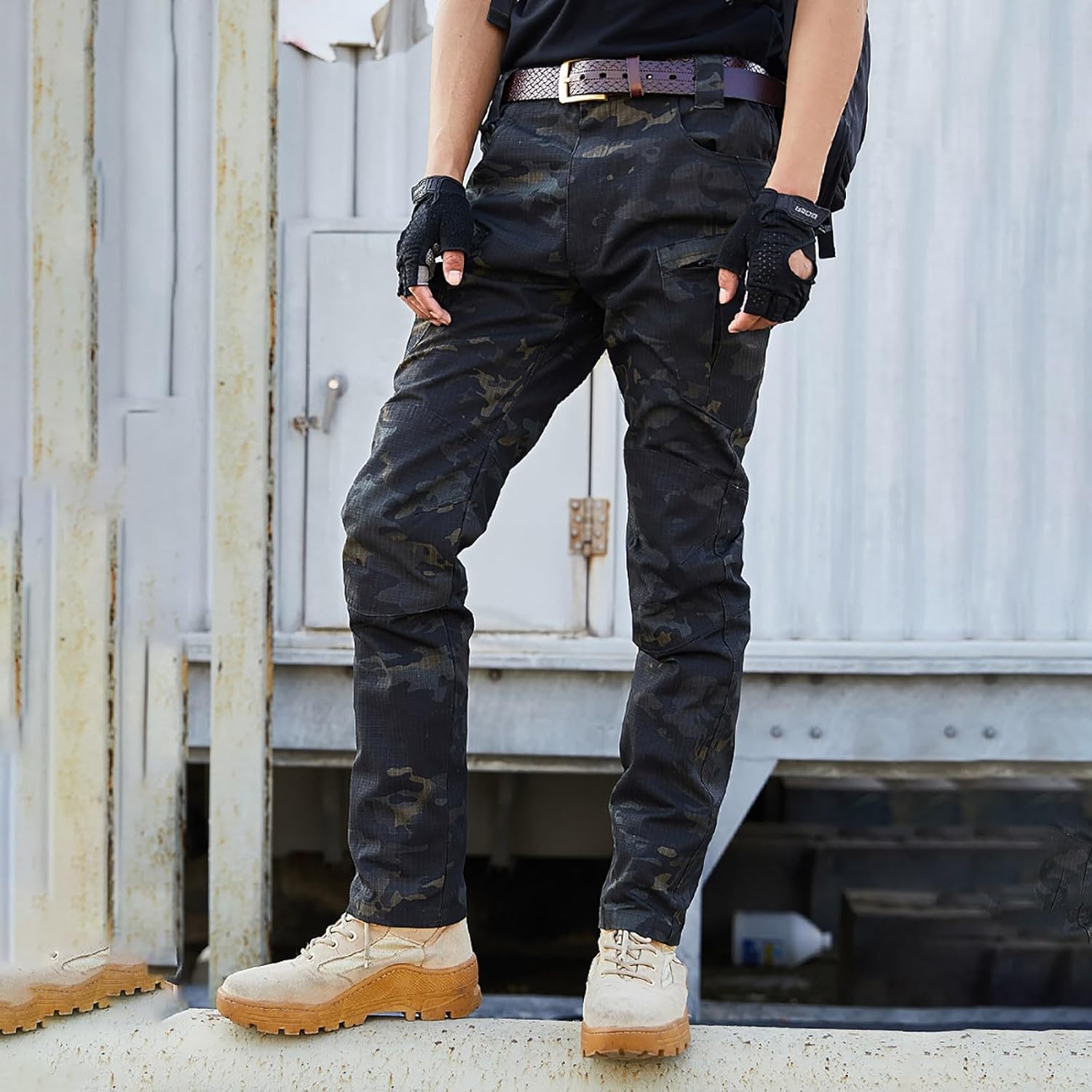 50s ビッグスミス エプロン付オーバーオール ダブルニー 32x30 希少