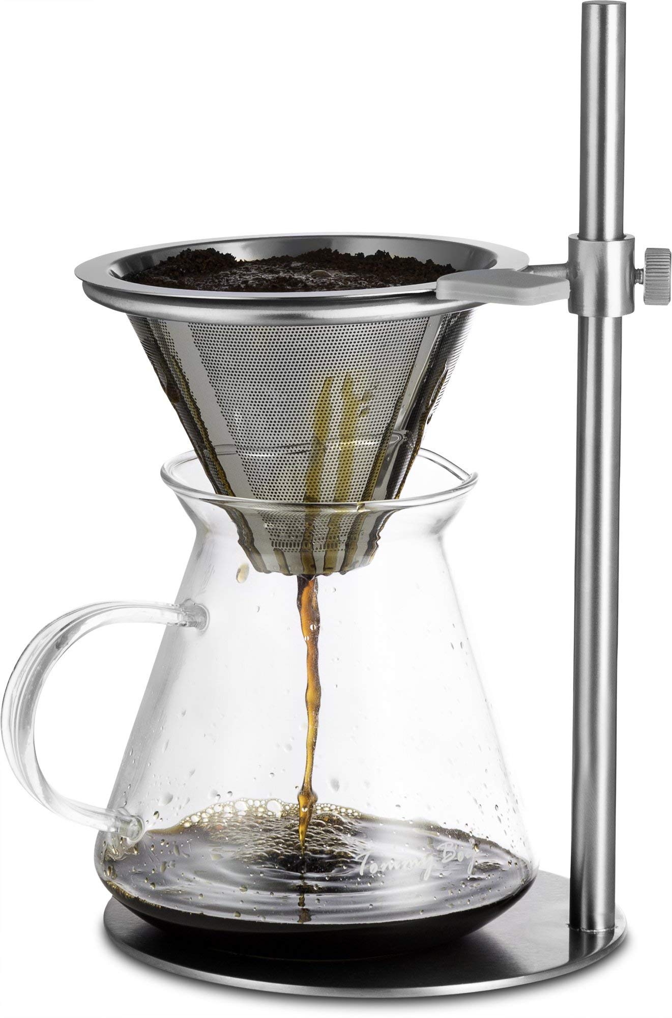 Gourmia GVD9320 Pour Over Stand Coffee Station Freestanding Drip