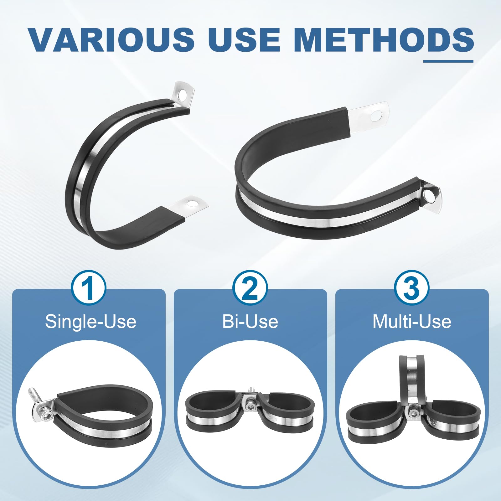 PATIKIL 2-1/4 Inch Cable Clamp - Image 4