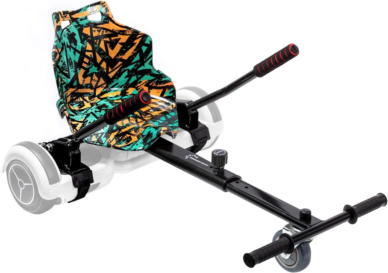 Sunshine Hoverboard Kart Seat Attachment Accessory for 6.5" 8" 10" Two Wheel Self Balancing Scooter