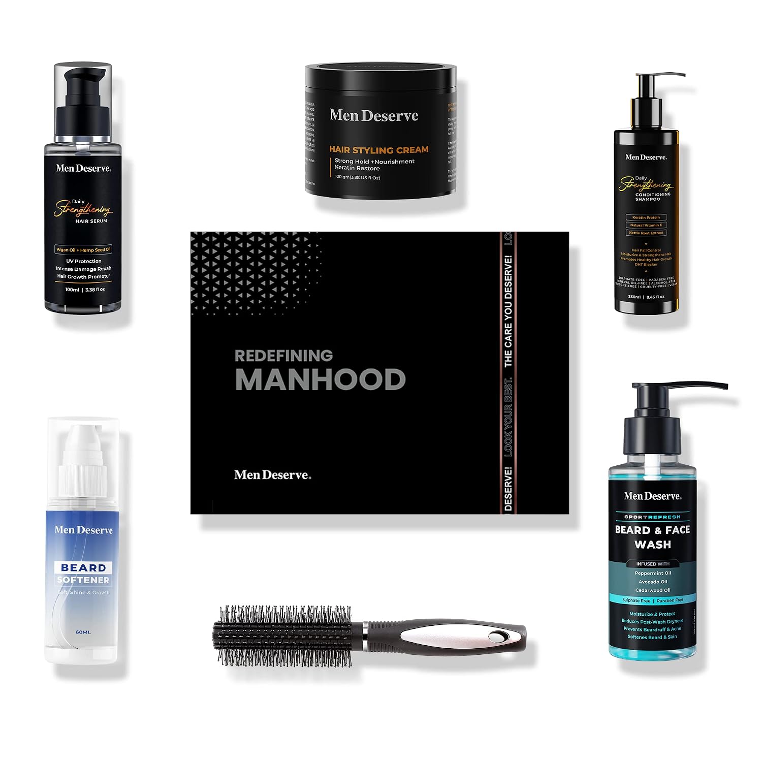 Men Deserve Men Grooming Combo of Quality Hair Care and Beard Daily Care Products - Review, Price and Buying Guide