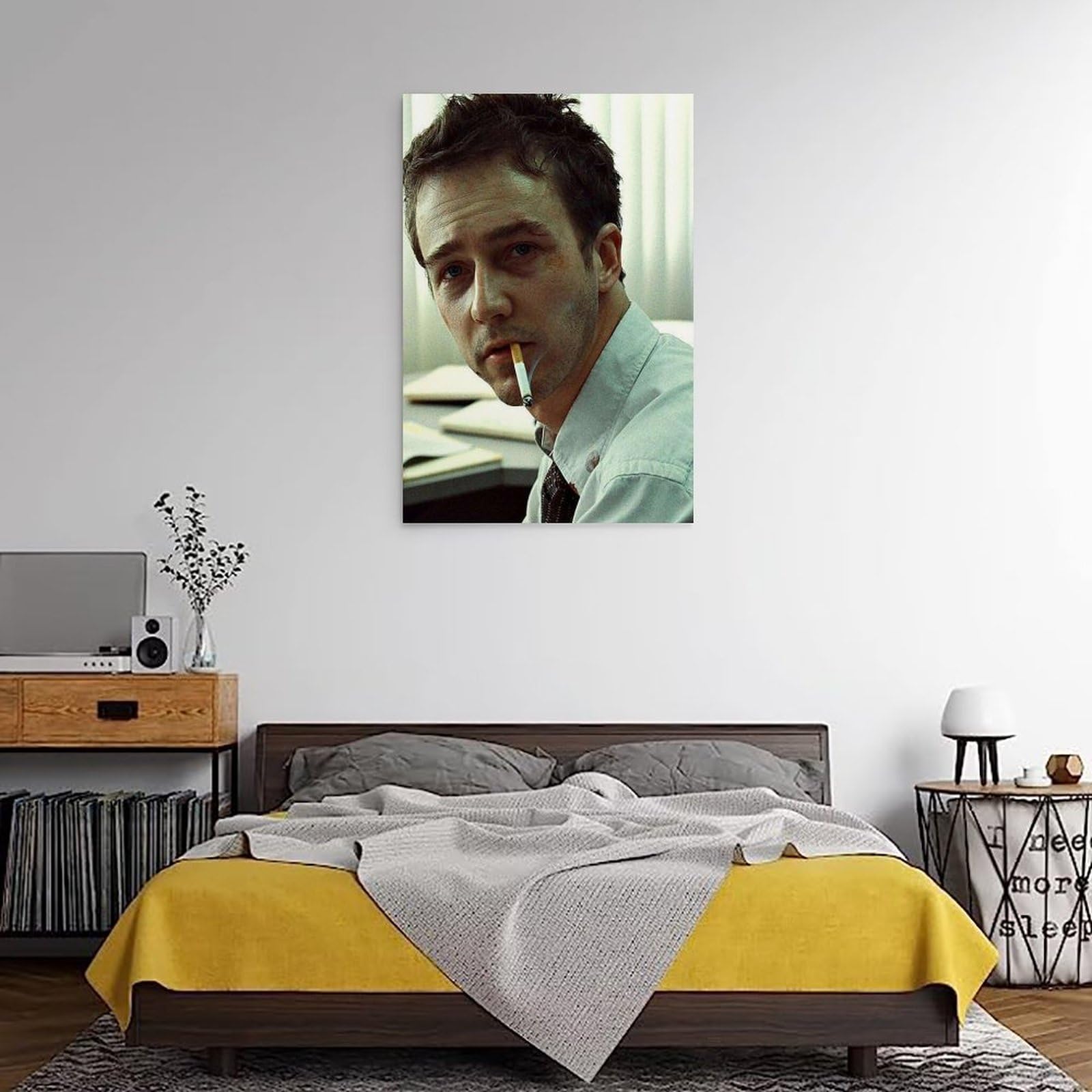 Póster Decorativo De Jabón De Club De Lucha, Lienzo Decorativo Para