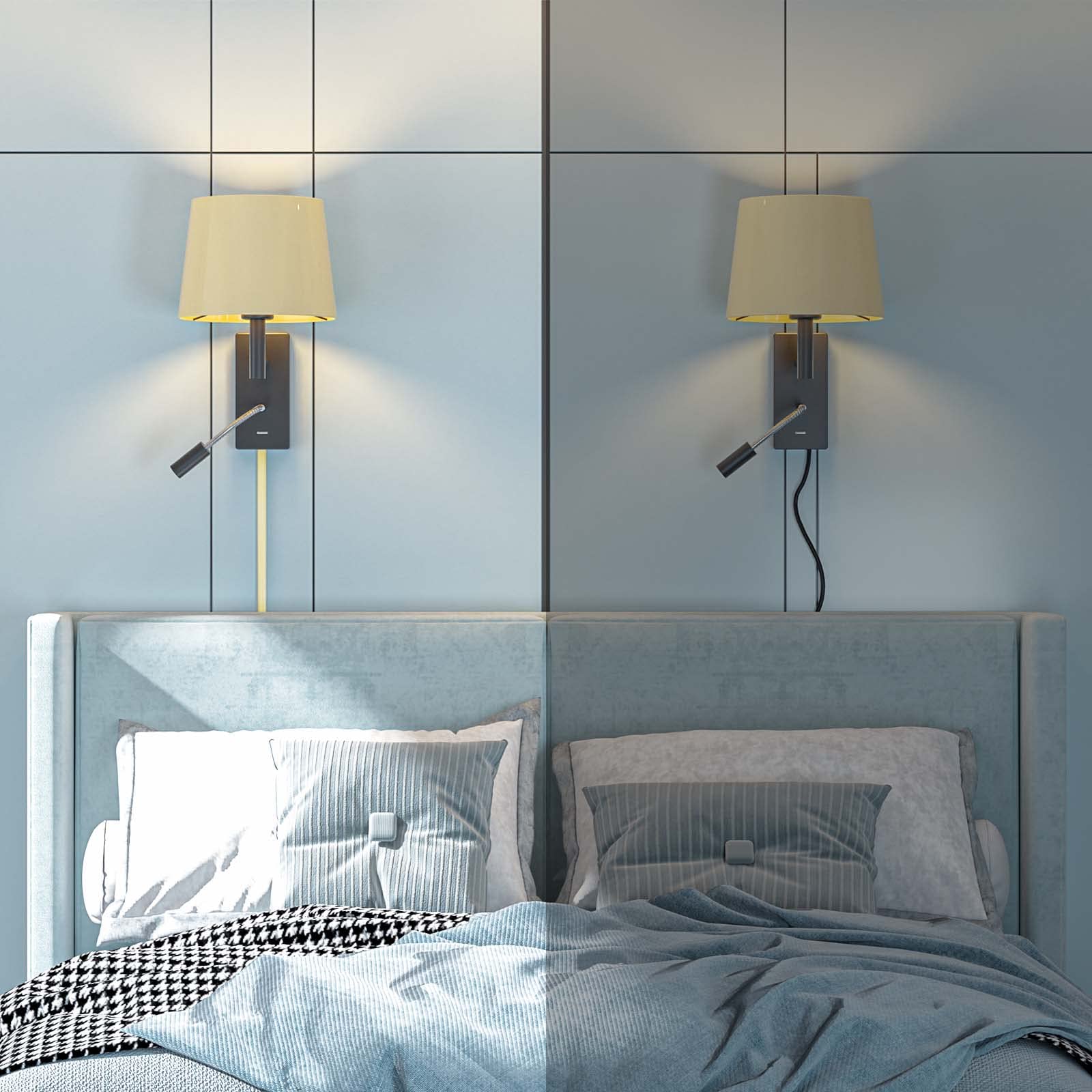 Hide Cables with Wall Cord Hiders - Beige -8