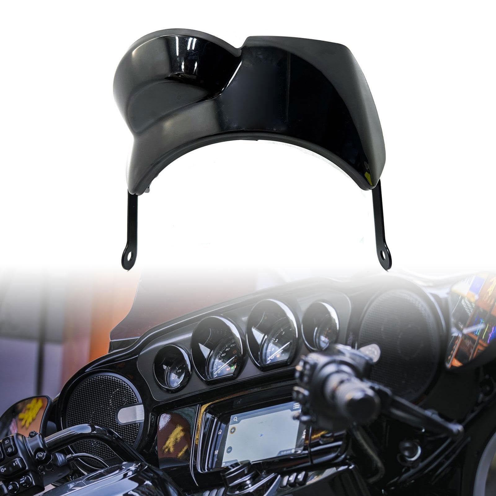 Guarnizione Anteriore Per Motocicletta Robusta Con Cornice,Nero