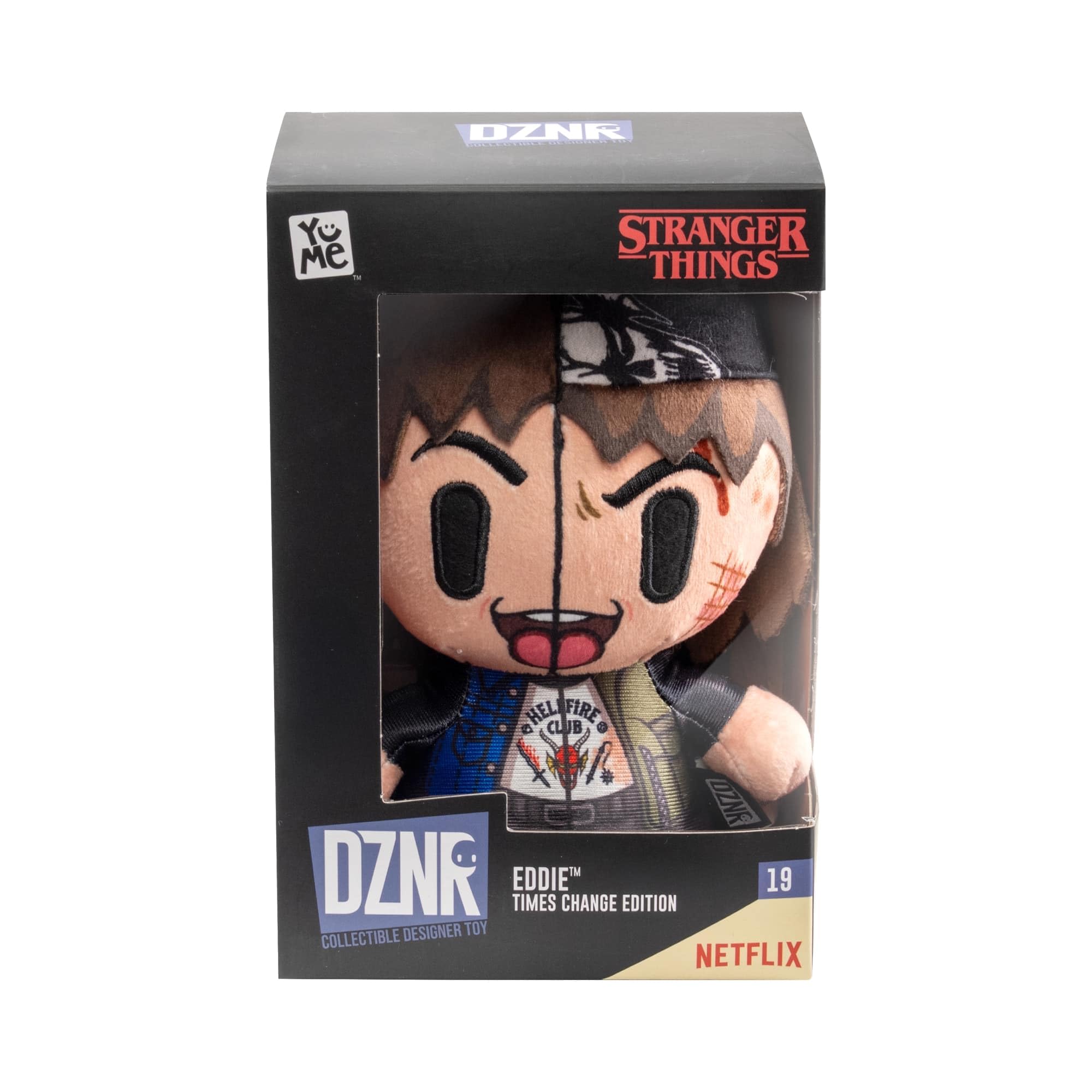 YuMe Stranger Things DZNR Plush - TIMES CHANGE EDITION - Eddie, Multicolor, 17.5CM - Image 2