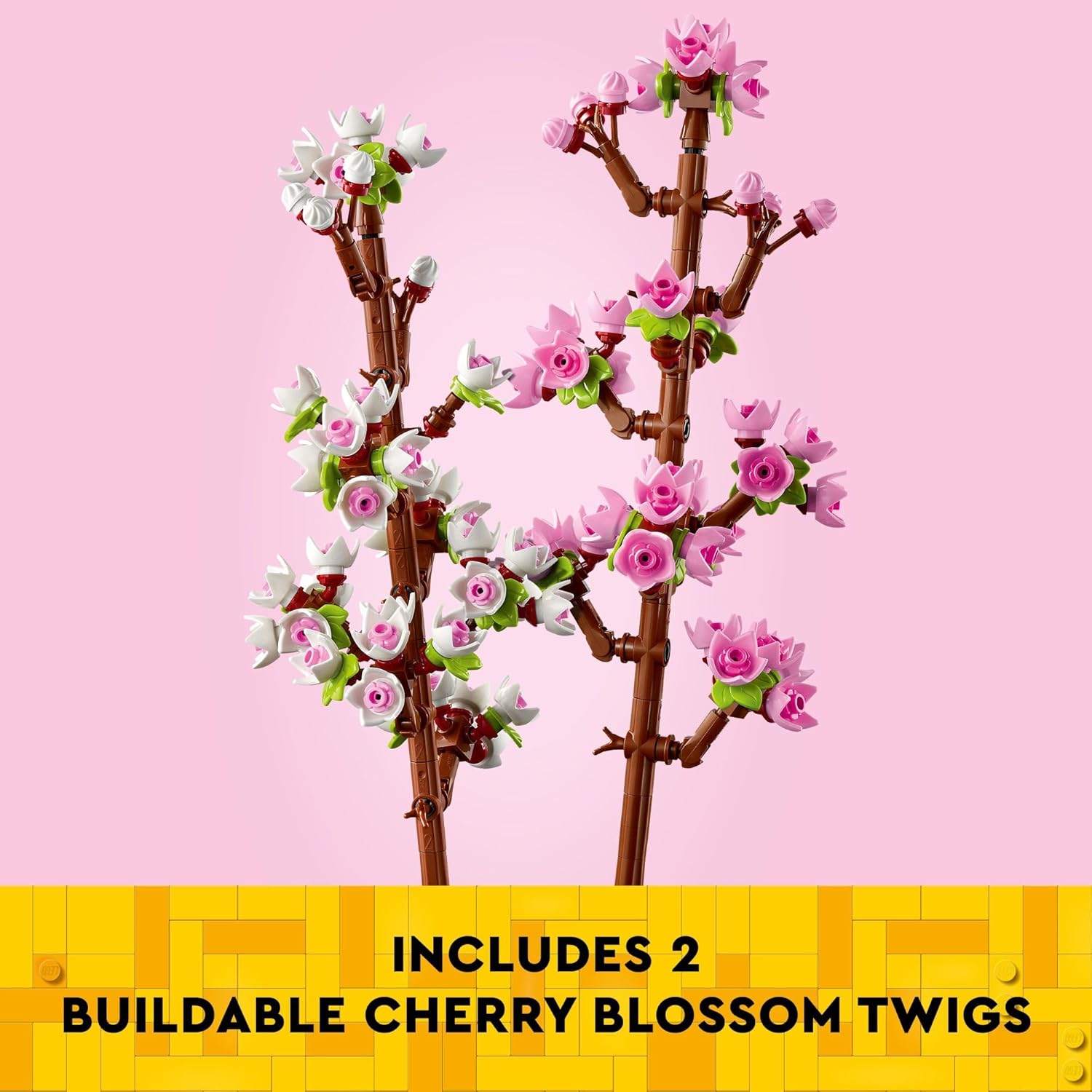LEGO Cherry Blossom Building Toy – Stunning Home Decor Display Gift for Kids Ages 8+ - Image 3