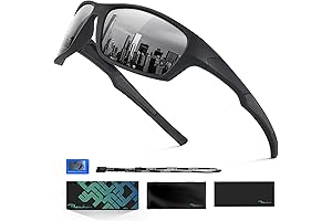 Fanshen Polarized Sports Sunglasses for Men