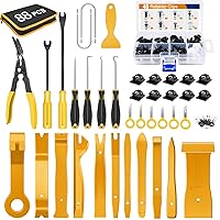 Vista 48 de GOOACC 501 clips universales para automóvil, parachoques mixto, para panel de puerta, protector para cubierta del motor, retenedor de remaches