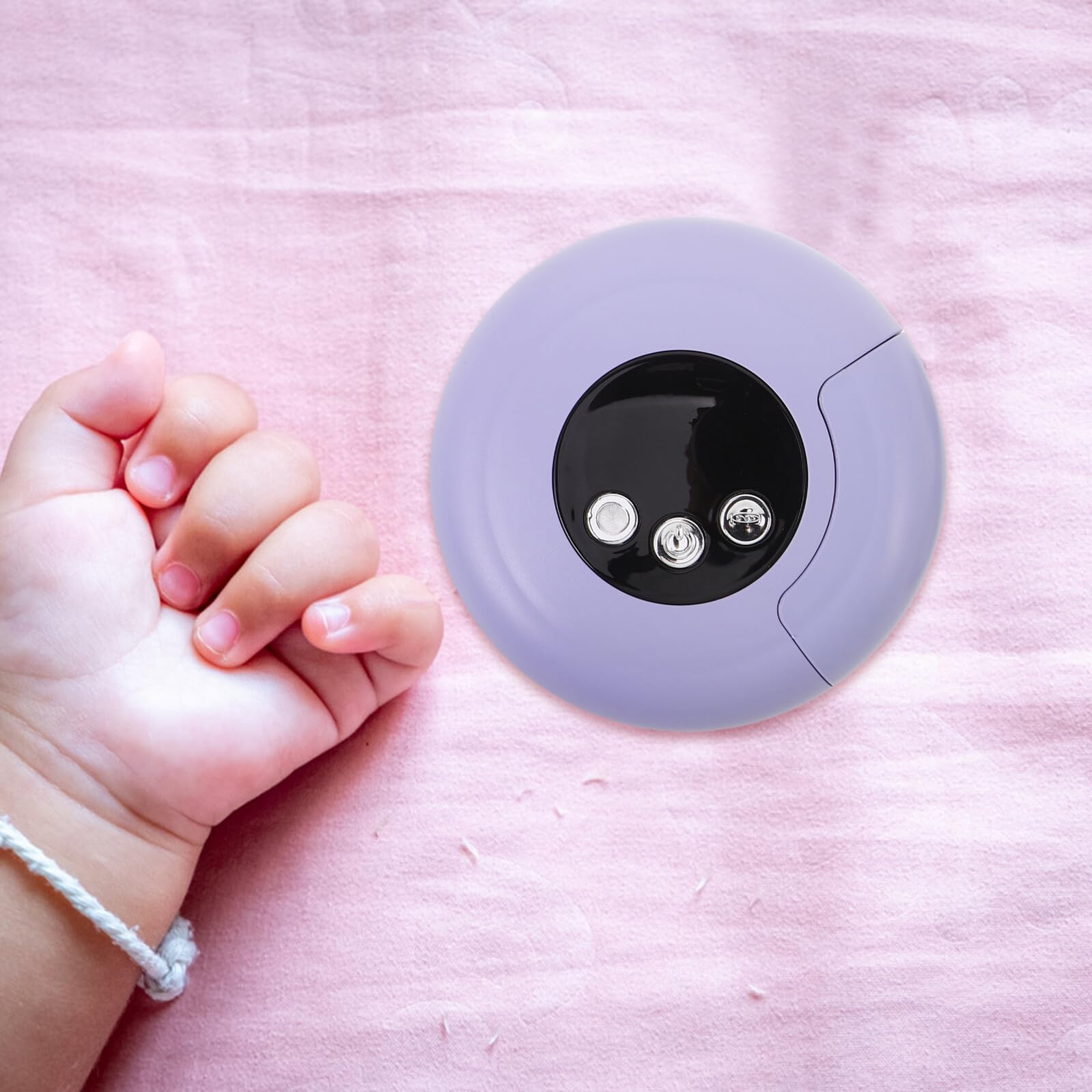 Kit Eléctrico para Uñas de Niña Recargable USB y Pulidor Automático Seguro para Recién Nacidos y Niñas Diseño Portátil Cable Cuidado Completo de Uñas Infantiles | Diseño Silencioso, Uso en Viajes y Excursiones, Acabado Atractivo, Cuidado de Uñas para Mano