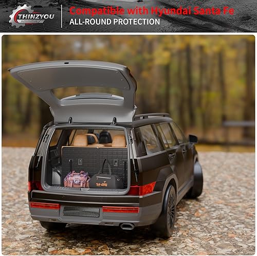 Vista 107 de Alfombrilla de carga compatible con Nissan Pathfinder 2022-2024 2025, forro de carga TPE para todo tipo de clima, accesorios Pathfinder 2023