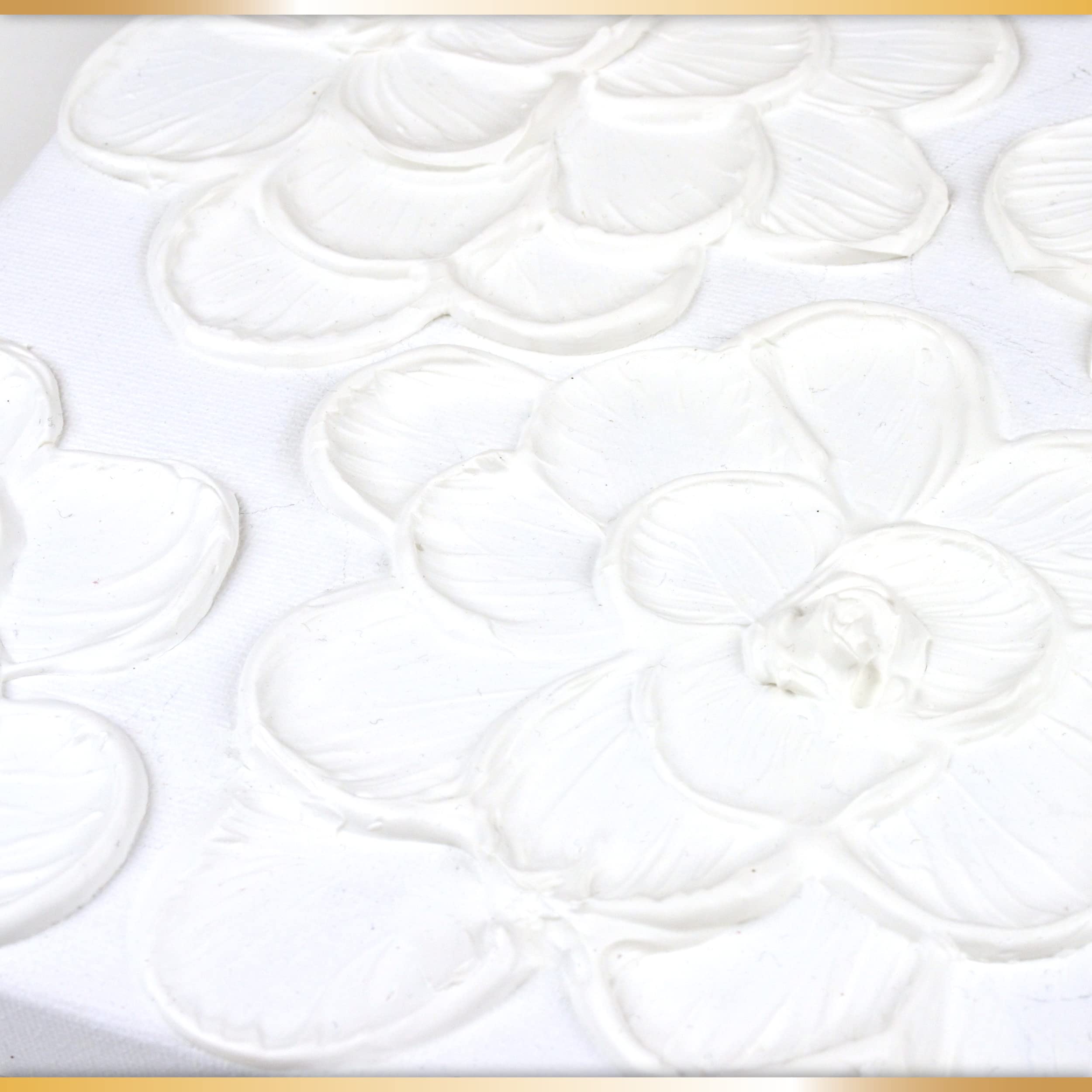 Viva Decor Pasta teksturowana premium kremowa (1000 g, biała) matowa, pasta impasto w jakości artystycznej, kolorowa, na bazie wody, dla wypukłej tekstury powierzchni