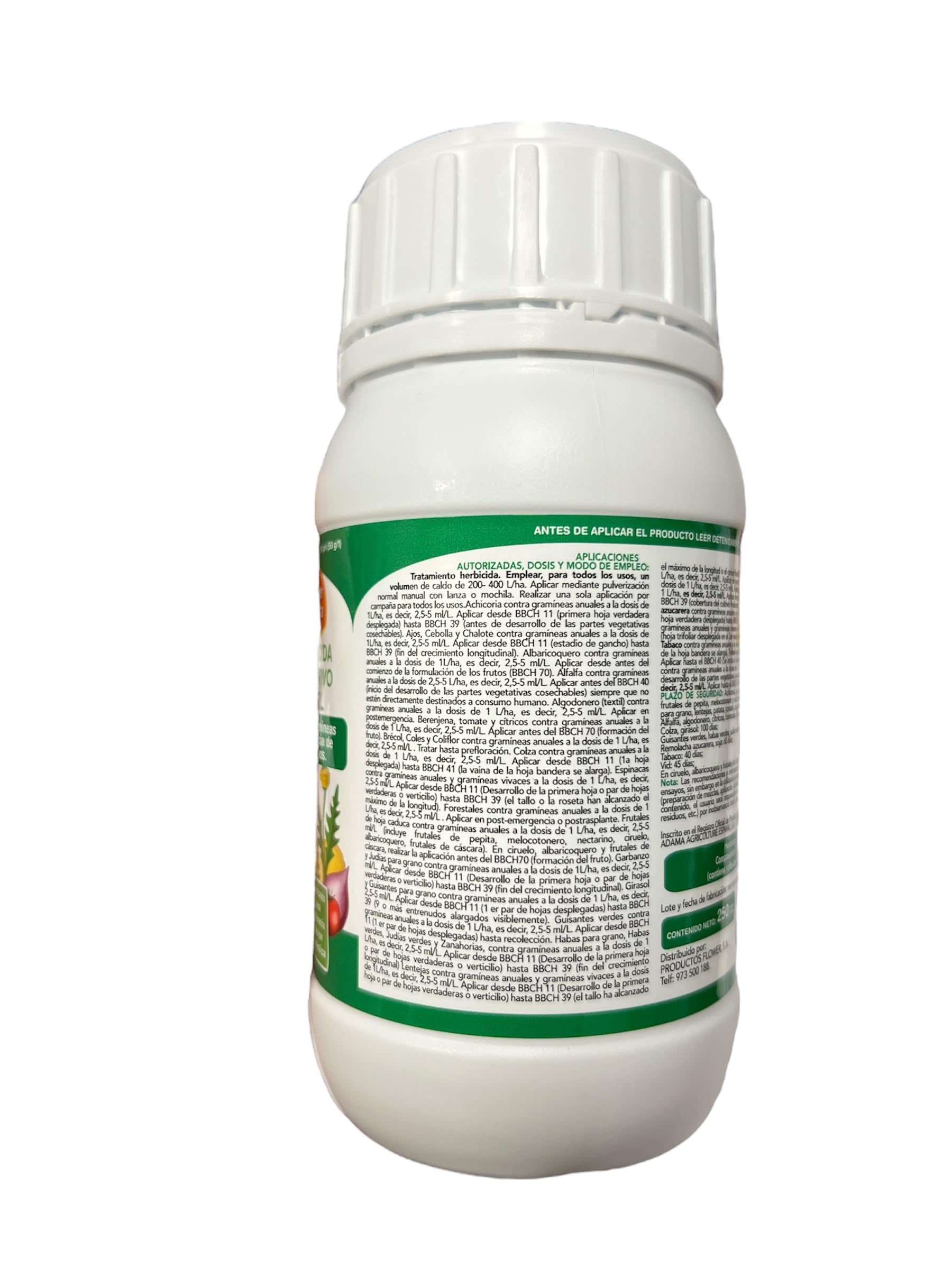 Herbicida total Exicial 1 litro. Herbicida bicomponente para 200 litros de agua.