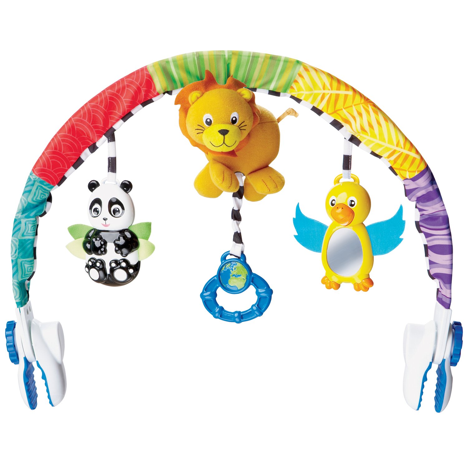 Amazon Com Baby Einstein Play Go Toy Arch Discontinued By Manufacturer Baby Stroller Toys Toys Games